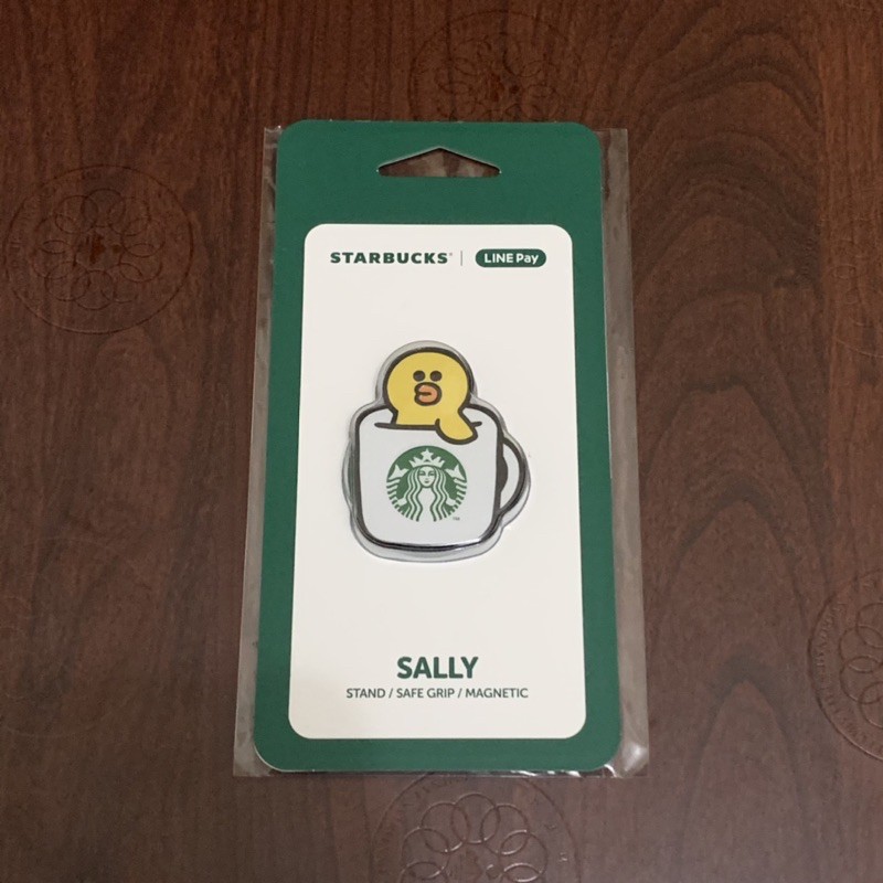 全新品出清STARBUCKS聯名LINE FRIENDS 手機支架 SALLY款 蝦皮購物