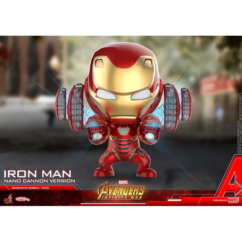 全新未拆 HOT TOYS COSBABY COSB 復仇者聯盟 無限之戰 鋼鐵人 奈米砲版 MK 馬克 蝦皮購物