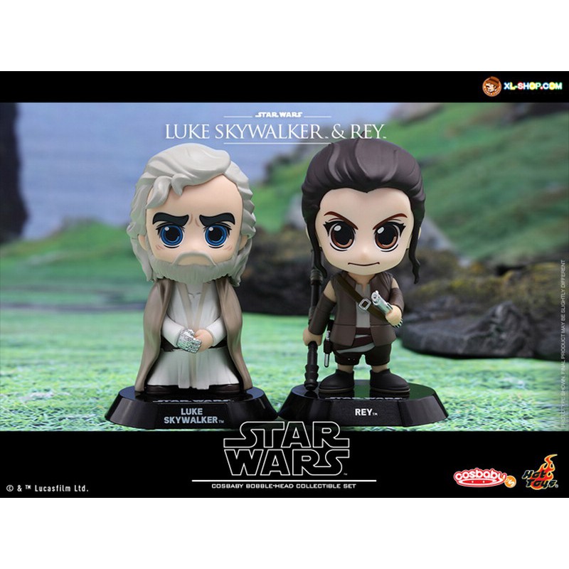 HOT TOYS COSBABY STAR WARS 星際大戰 RAY 芮 LUKE 路克天行者 蝦皮購物