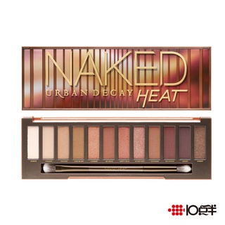 Urban decay naked 12色眼影盤 HEAT 金屬大地色系 10點半香水美妝 蝦皮購物