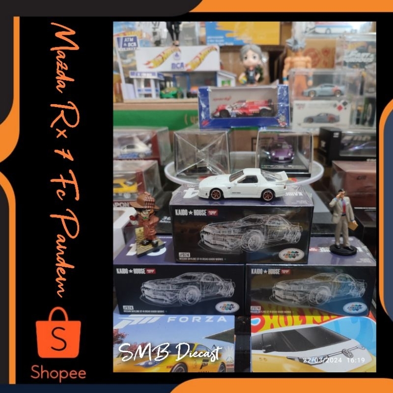 HOT WHEELS Putih 風火輪 MAZDA RX 7 FC PANDEM 白色洛杉磯 蝦皮購物