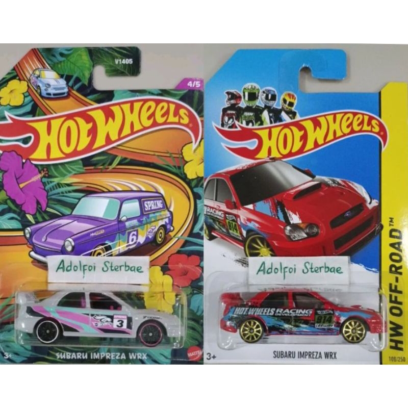 HOT WHEELS SUBARU Hotwheels 風火輪斯巴魯 impreza wrx hw 越野賽車開發 lee 蝦皮購物