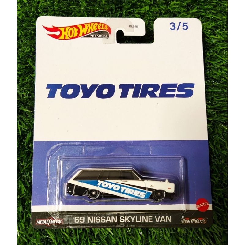 HOT WHEELS 風火輪 PREMIUM 69 NISSAN SKYLINE VAN TOYO 輪胎 蝦皮購物