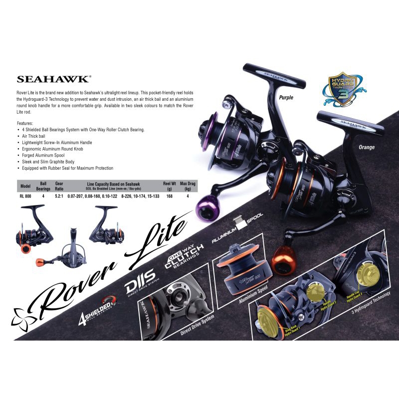 Reel Seahawk Rover Lite