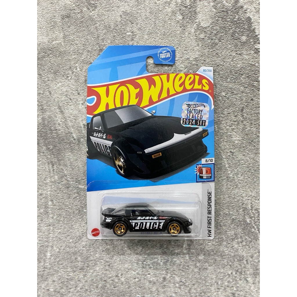 MAZDA HOT WHEELS HW 風火輪馬自達 RX RX 警察黑色工廠密封 FS 蝦皮購物