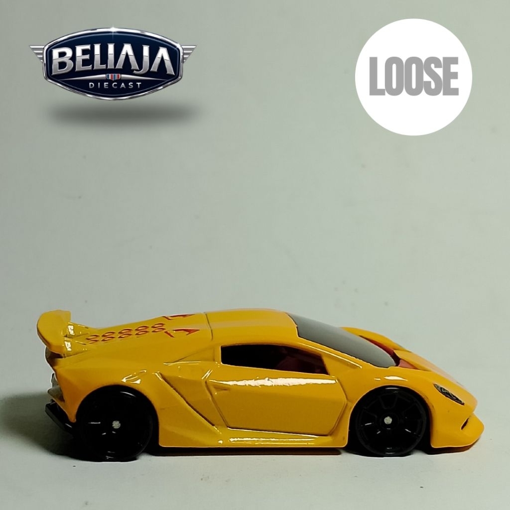 HOT WHEELS 風火輪蘭博基尼 RESTO ELEMENTO 黃色散裝 蝦皮購物