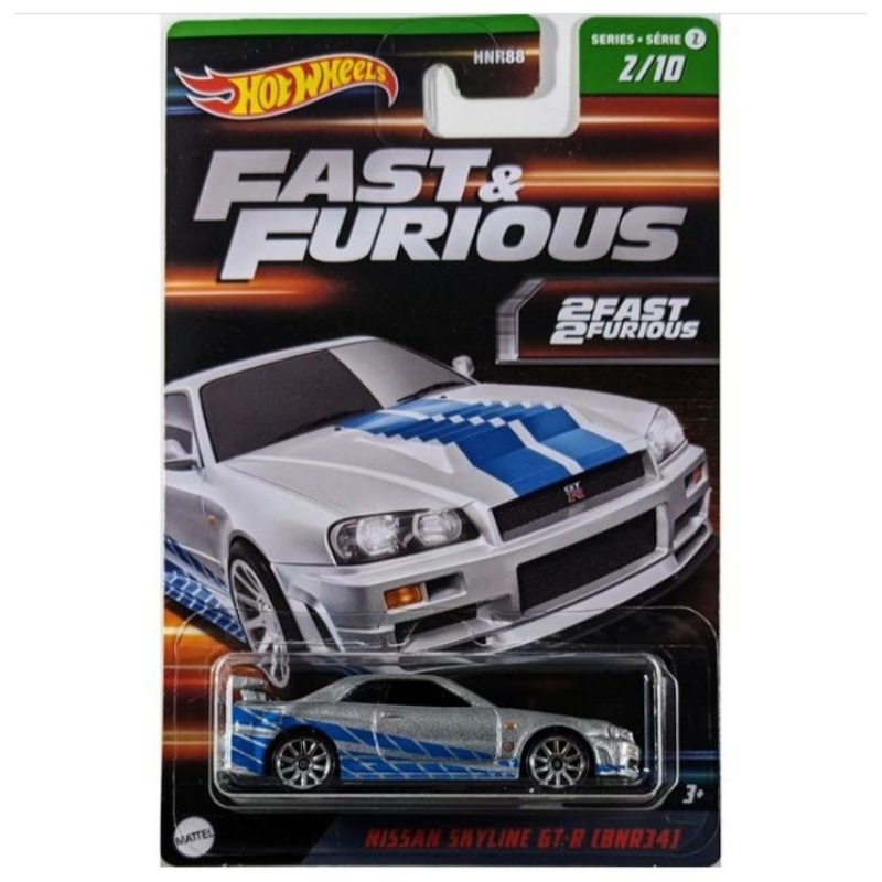 NISSAN HOT WHEELS 風火輪速度與激情日產天際線 R 蝦皮購物