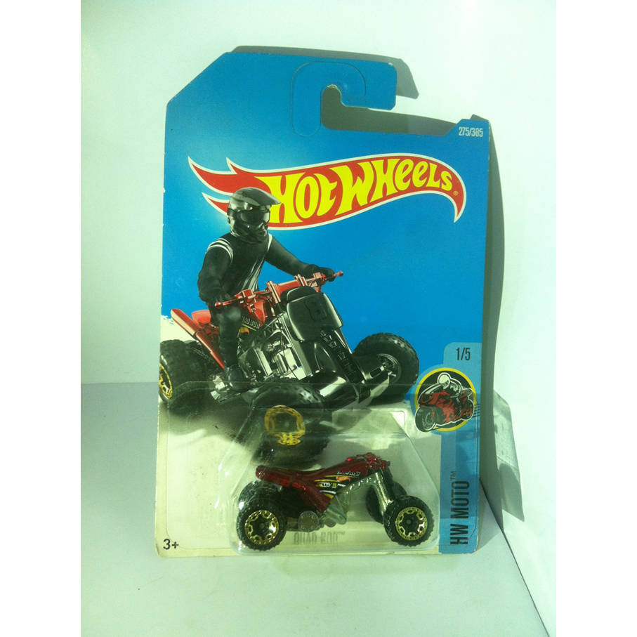 Hot Wheels 2017 HW Moto Mini Collection 1 四桿金屬片紅色由 MATTEL 蝦皮購物