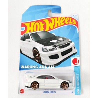 HONDA HOT WHEELS Putih 白色本田思域風火輪 蝦皮購物
