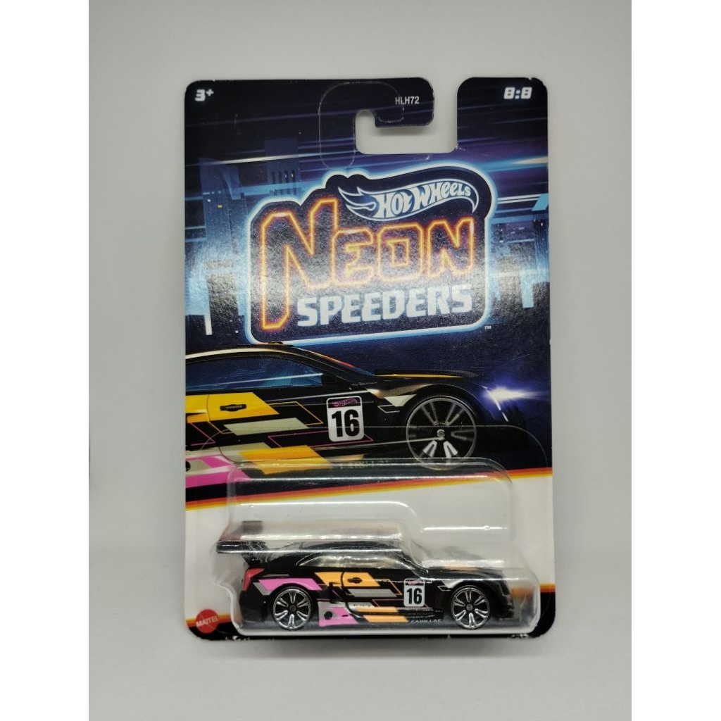 Hot Wheels 凱迪拉克 ATS V R 霓虹飛車 蝦皮購物