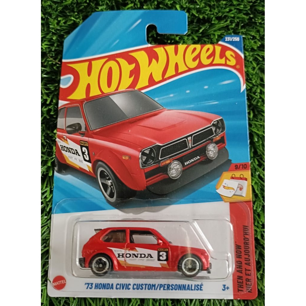 Hot Wheels Merah Honda Civic Custom Personnalise