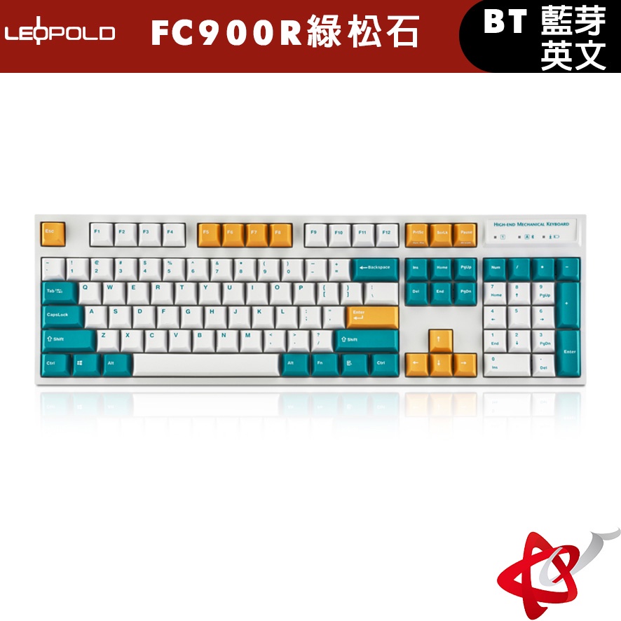 LeoPold FC900R BT PD 松石綠 藍芽版 PBT 中文 英文 機械鍵盤 蝦皮購物