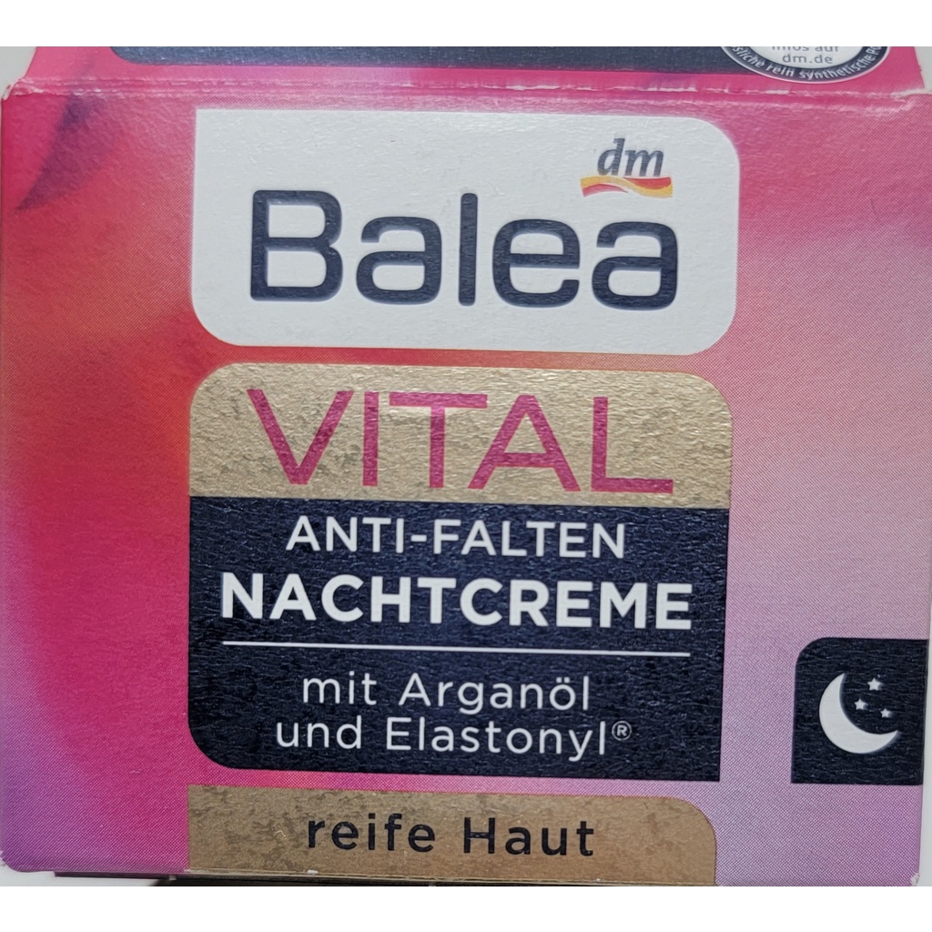 Balea Vital Anti Falten Tagescreme Nachtcreme