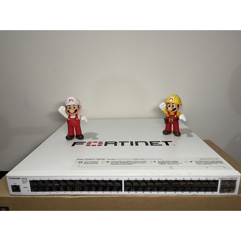 Fortinet FortiSwitch FS 248E POE POE Switch網路供電 交換機 蝦皮購物