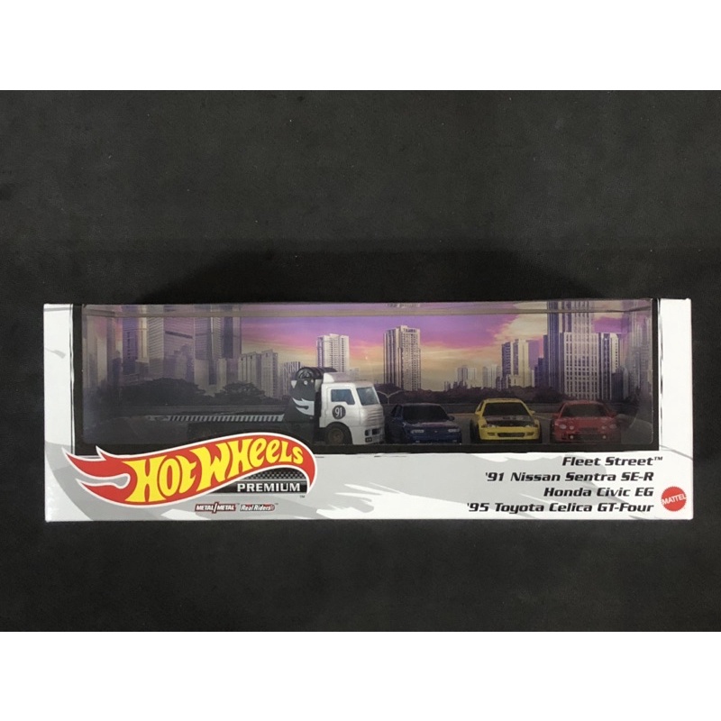 風火輪 hot wheels toyota honda eg nissan sentra se r 運輸車 盒 組 蝦皮購物