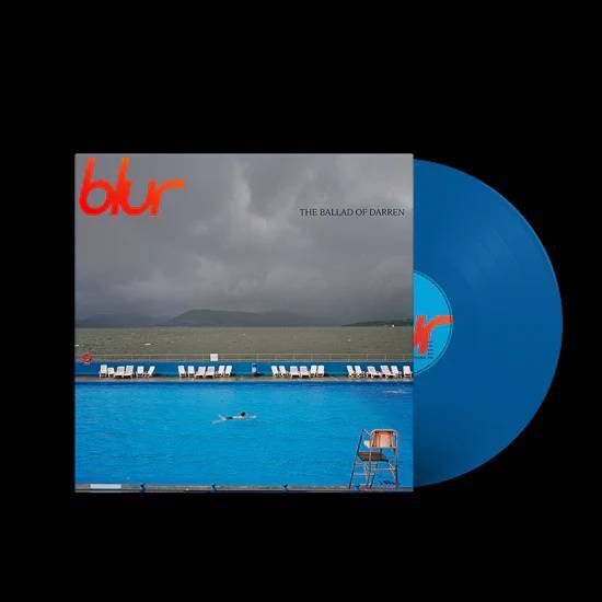 Blur The Ballad Of Darren Lp Blue Vinyl