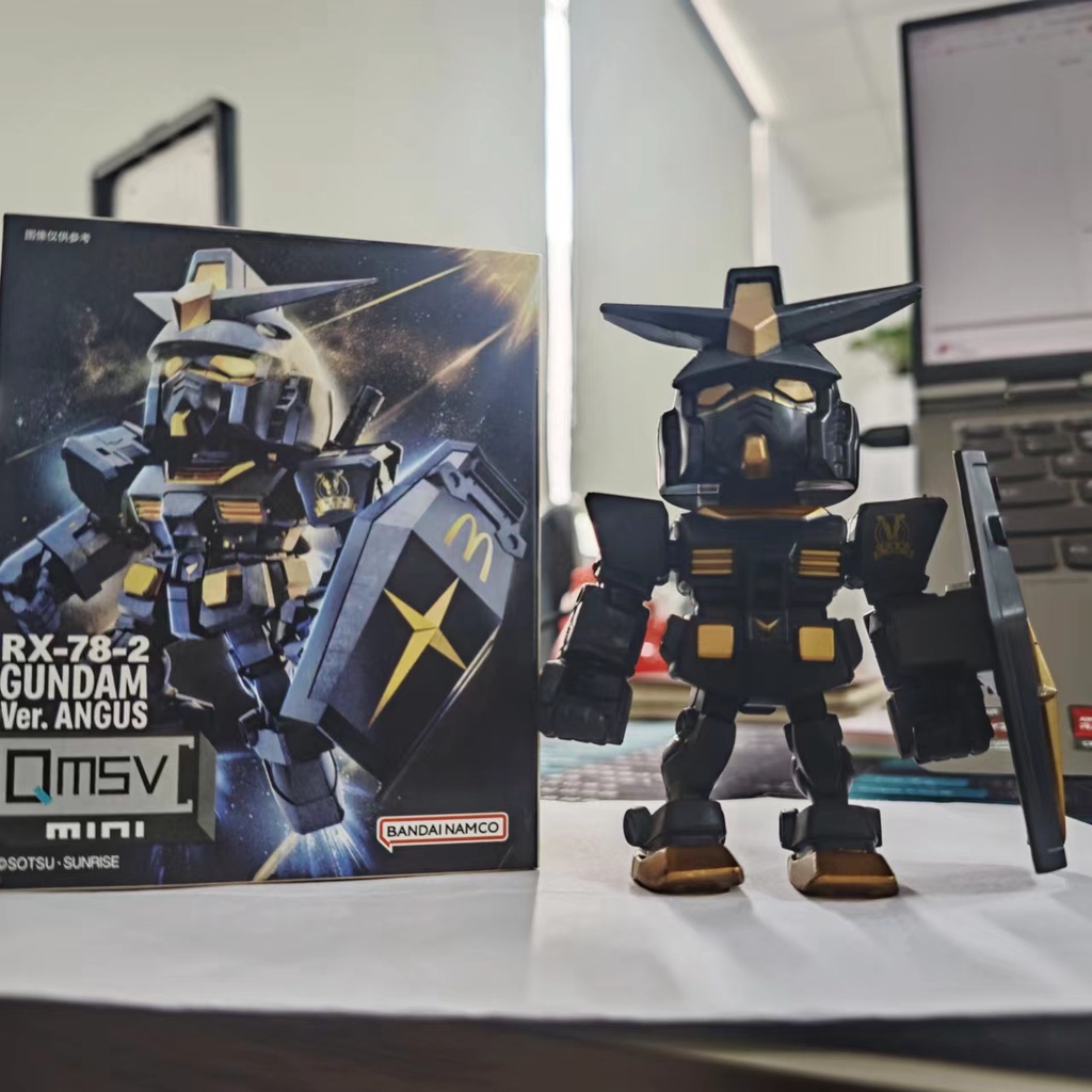 萬代 Mcd Gundam Mcdo CO BRAND 麥當勞高達 Qmsv Mini Bandai Namco 限量版 蝦皮購物