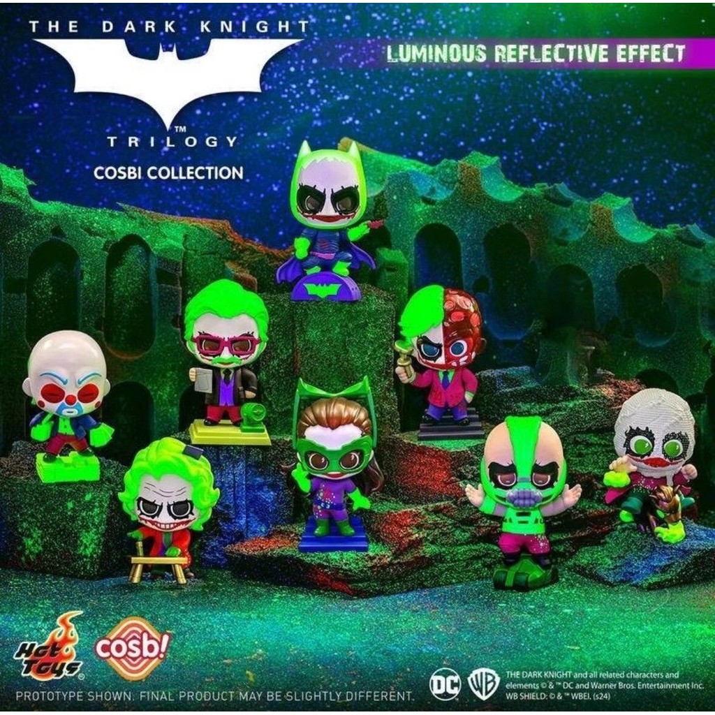 HOT TOYS COSBI 蝙蝠俠 黑暗騎士三部曲 全員小丑系列 蝦皮購物