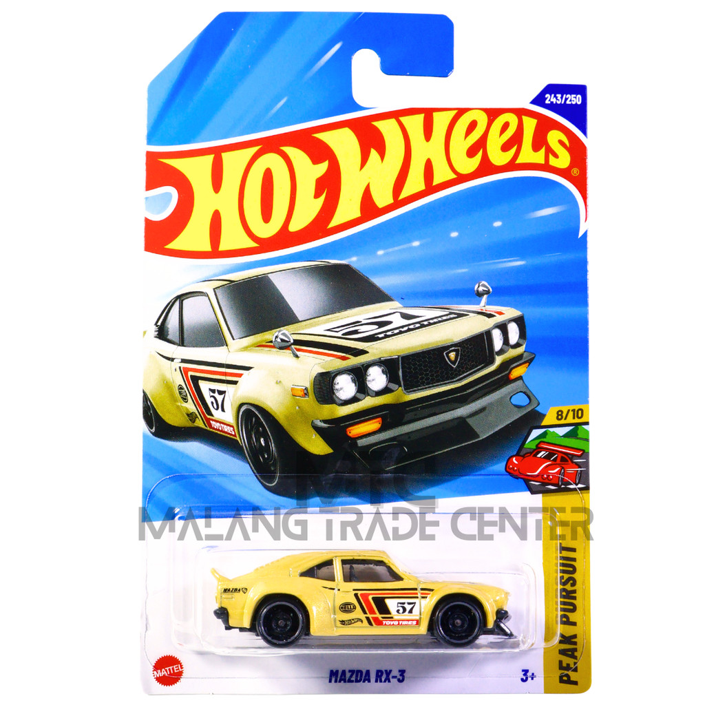 MAZDA HOT WHEELS 風火輪馬自達 RX 3 奶油 P 2025 蝦皮購物