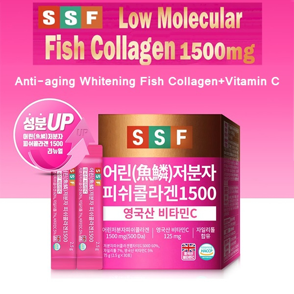 SoonSooFood Ssf 魚膠原蛋白 1500mg 維生素 C 30 包 粉棒 送禮 維生素 C 膠原蛋白 蝦皮購物