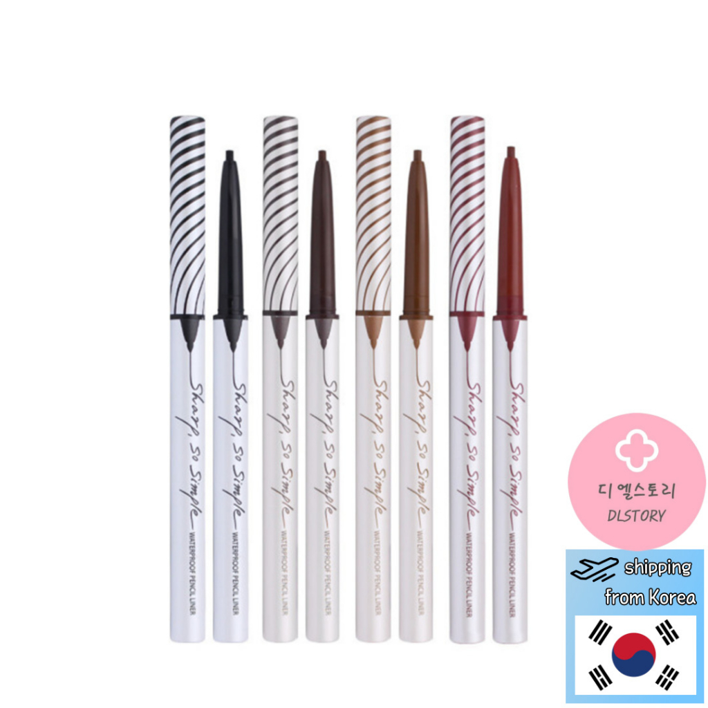 CLIO 防水鉛筆 眼線筆Sharp So Simple Waterproof Pencil liner 0 14g 蝦皮購物