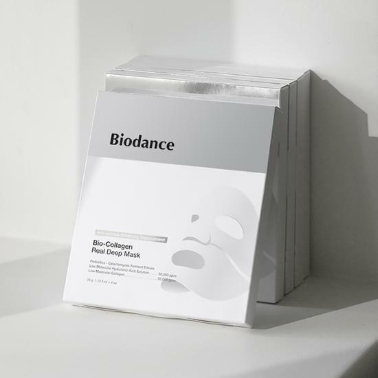 BIODANCE Bio collagen Real Deep Mask 34g x 4pc 水凝膠面膜 蝦皮購物