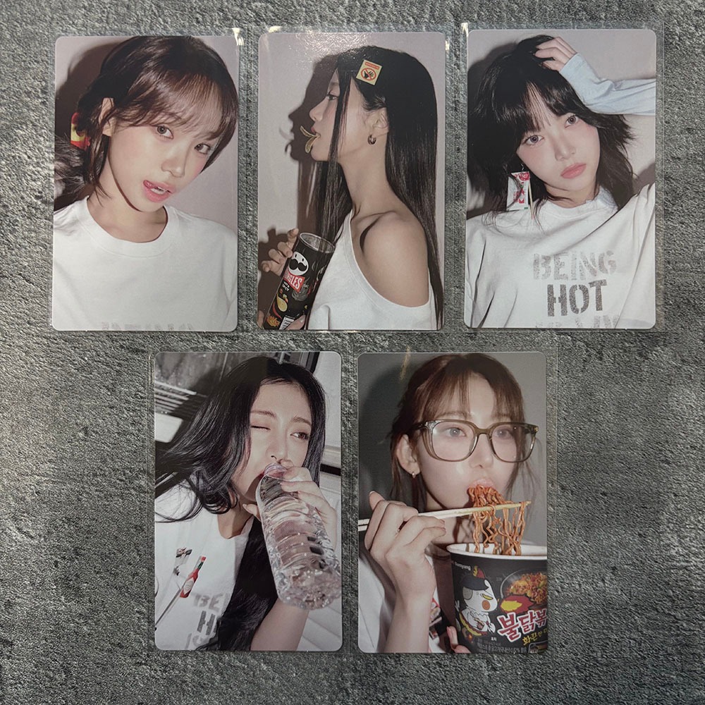 Ready Stock Le Sserafim Hot Weverse Pob Photocard