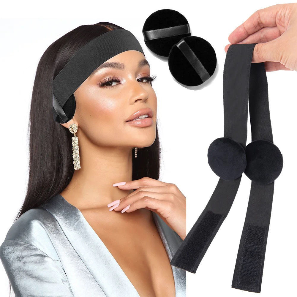 Edge Melt Band With Ear Protector For Lace Wigs Edge Slayer