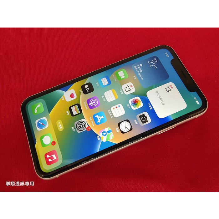 聯翔通訊 原廠電池100 白色 Apple iPhone XR 64G 台灣原廠過保固2019 9 30換機優先 蝦皮購物