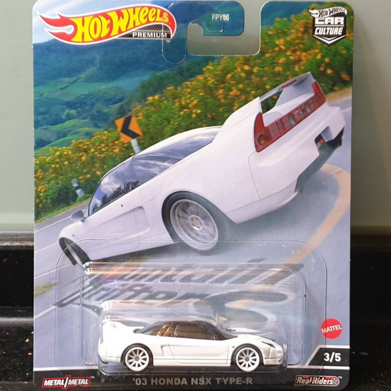 滷蛋絲車庫 Hot Wheels HONDA NSX TYPE R 風火輪 本田 精裝膠胎 蝦皮購物