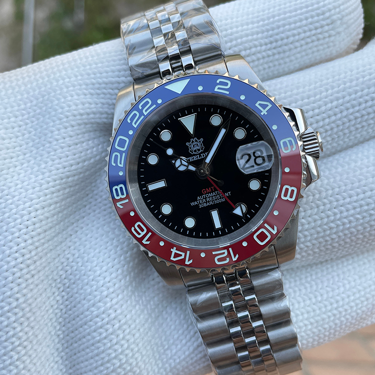 AF Store STEELDIVE GMT 水鬼 可樂圈 百事圈 防水300米 潛水錶 自動機械錶 不鏽鋼 陶瓷圈 蝦皮購物