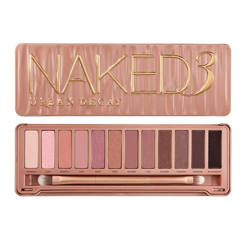 Urban Decay naked3 玫瑰眼影盤12色 玫瑰金 蝦皮購物