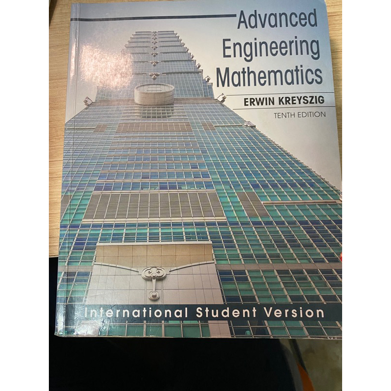 二手 Advanced Engineering mathematics erwin kreyszig tenth 工數 蝦皮購物