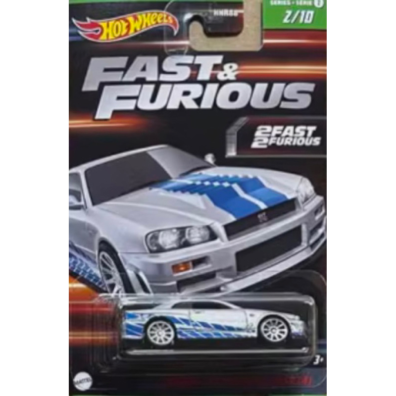 兩津車庫風火輪 Hot Wheels NISSAN SKYLINE GT R R 玩命關頭 蝦皮購物