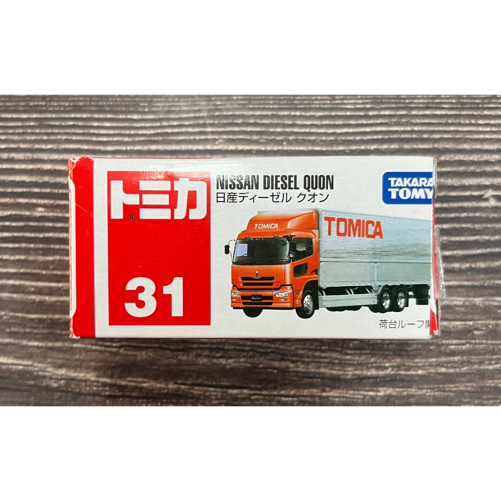 GTS純日貨TOMICA 多美小汽車標 絕版 NO31 NISSAN DIESEL QUON 723981 蝦皮購物