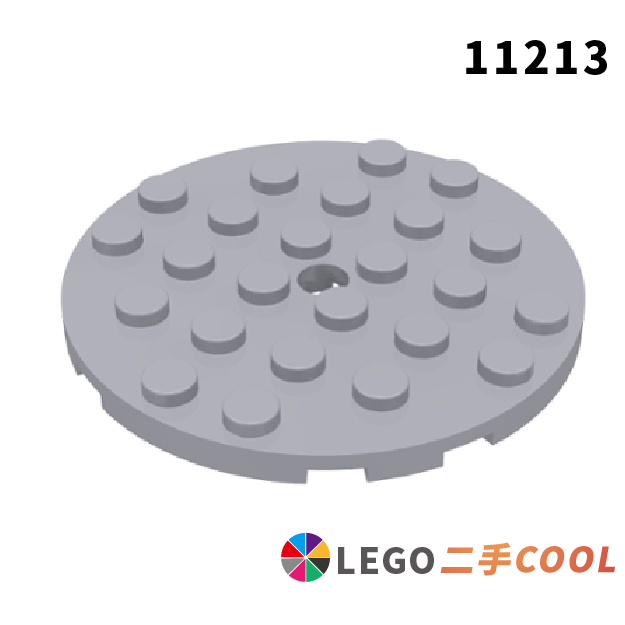 COOLPON正版樂高 LEGO二手11213 中空圓孔 薄板 Plate 6x6 Round 薄板 多色 蝦皮購物