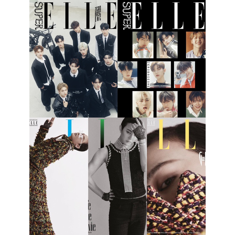 預購 韓國雜誌 ELLE KOREA 2023年7月號 2023 封面人物 GD ZEROBASEONE ZB1 蝦皮購物