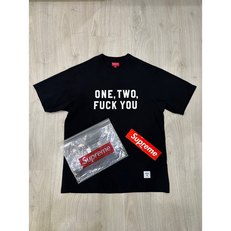 Supreme 2023 S S 春夏 One Two Fuck You S S Top 短袖 短tee 二手 蝦皮購物