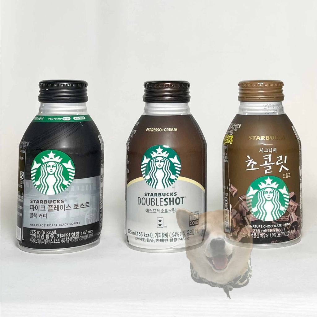 滿額免運STARBUCKS星巴克 即飲品 特濃咖啡拿鐵 派克市場黑咖啡 經典巧克力飲 275ml 蝦皮購物