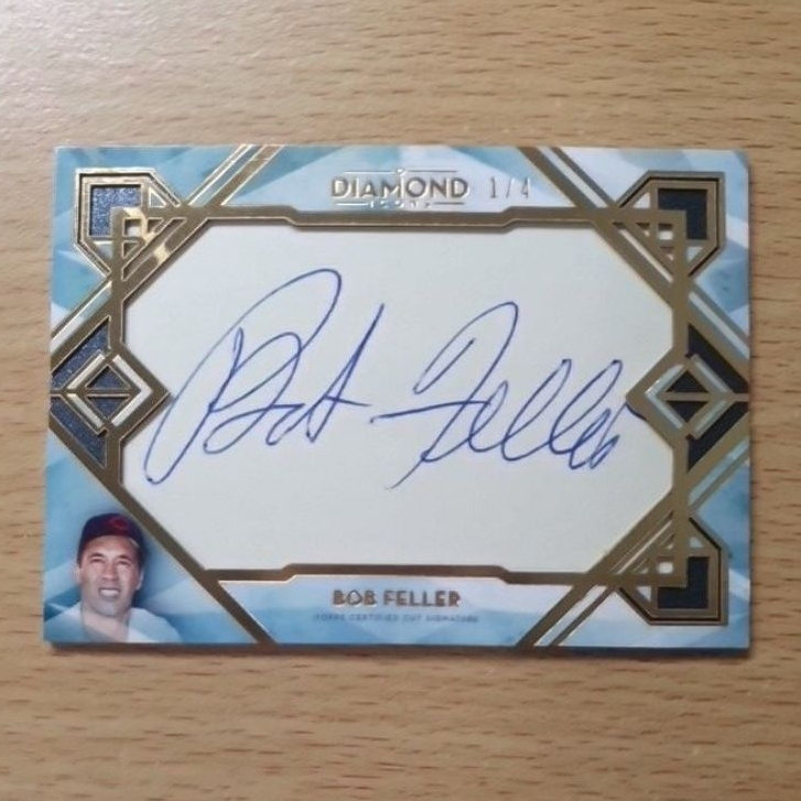 Bob Feller Topps Diamond