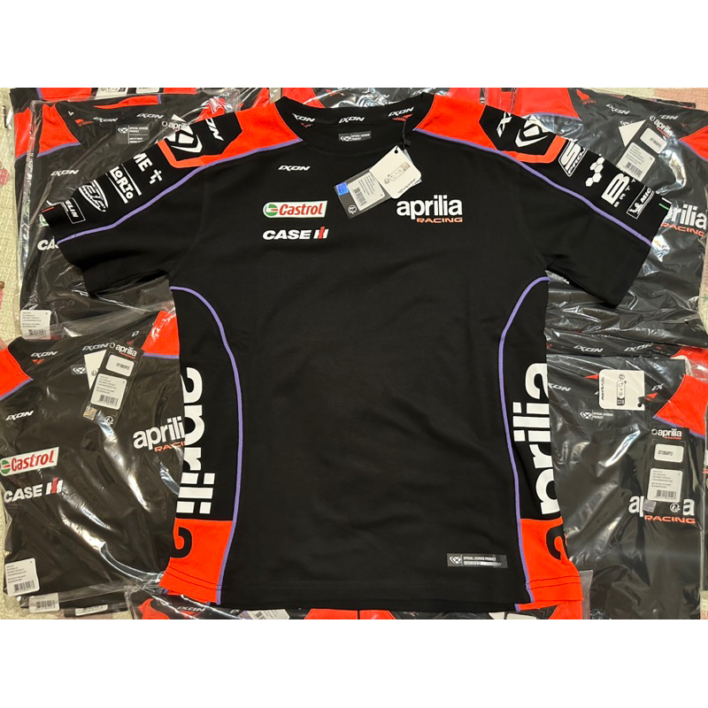 2023 Aprilia racing T shirt Ixon aprilia 聯名 tshirt 蝦皮購物