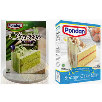 Pandan Sponge Cake Mix Vanilla Pandan