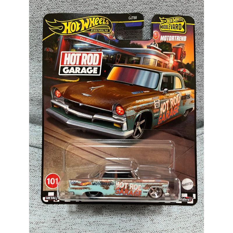 風火輪 hot wheels 林蔭大道 1955 plymouth savoy 精裝 膠胎 Hod rod 蝦皮購物