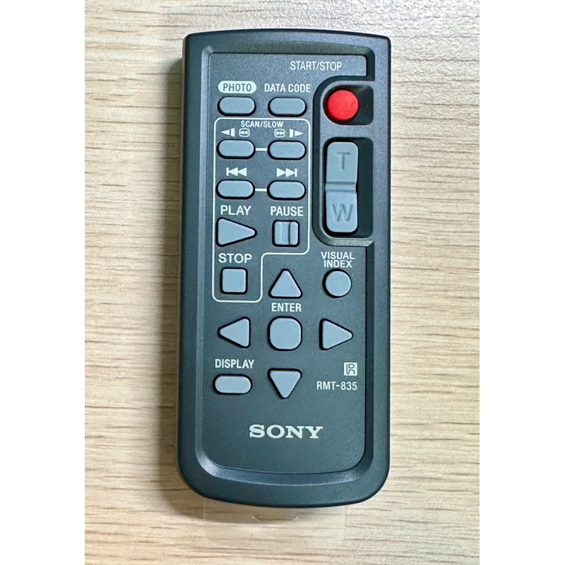 全新SONY原廠遙控器RMT 835附電池 蝦皮購物