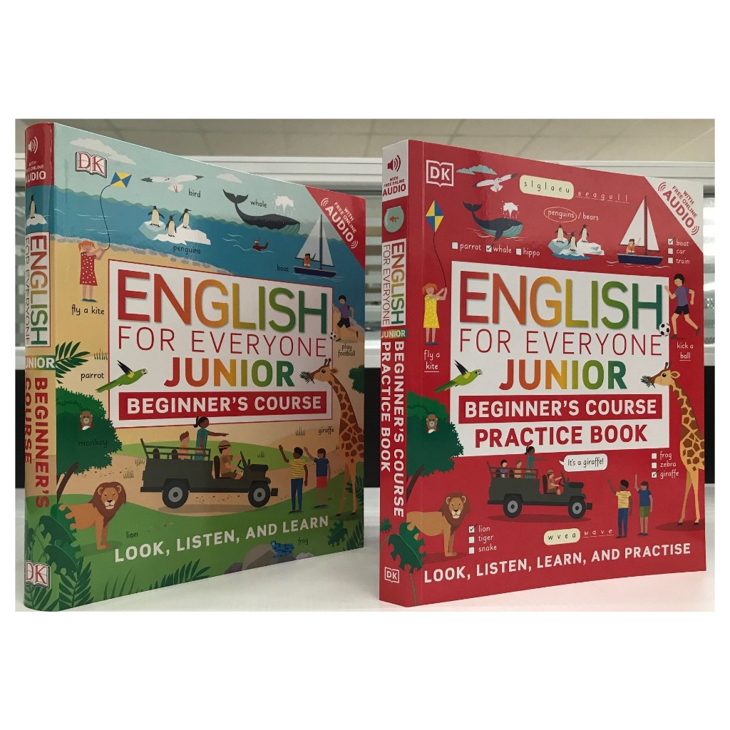 English for Everyone Junior Beginners Course Practice Book 蝦皮購物