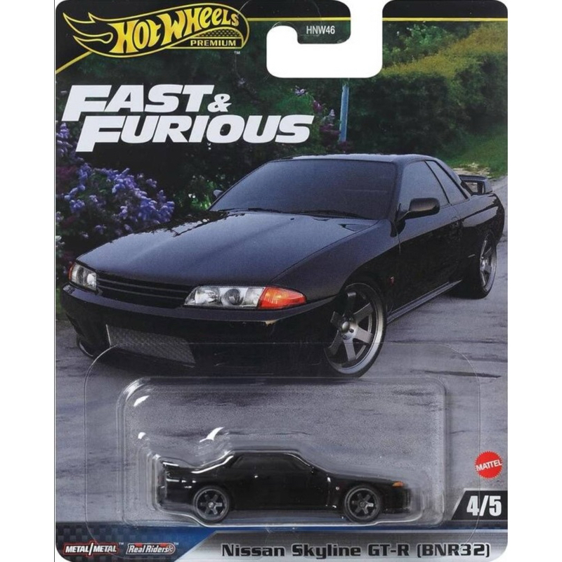 Hot Wheels Premium Nissan Skyline Gt R Bnr