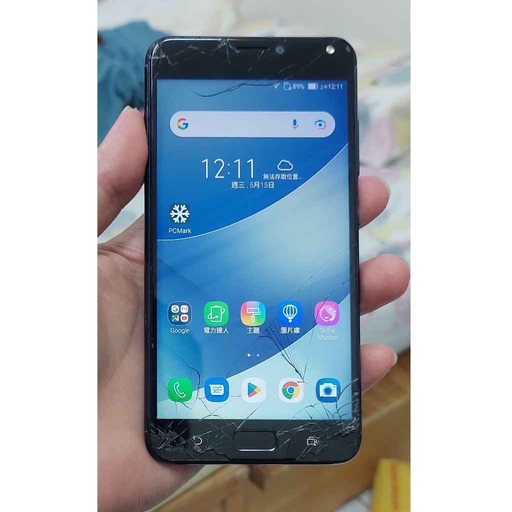 中古良品 二手 華碩 ASUS Zenfone 4 Max VoLTE ZC554KL X00ID 藍色 大電量 蝦皮購物