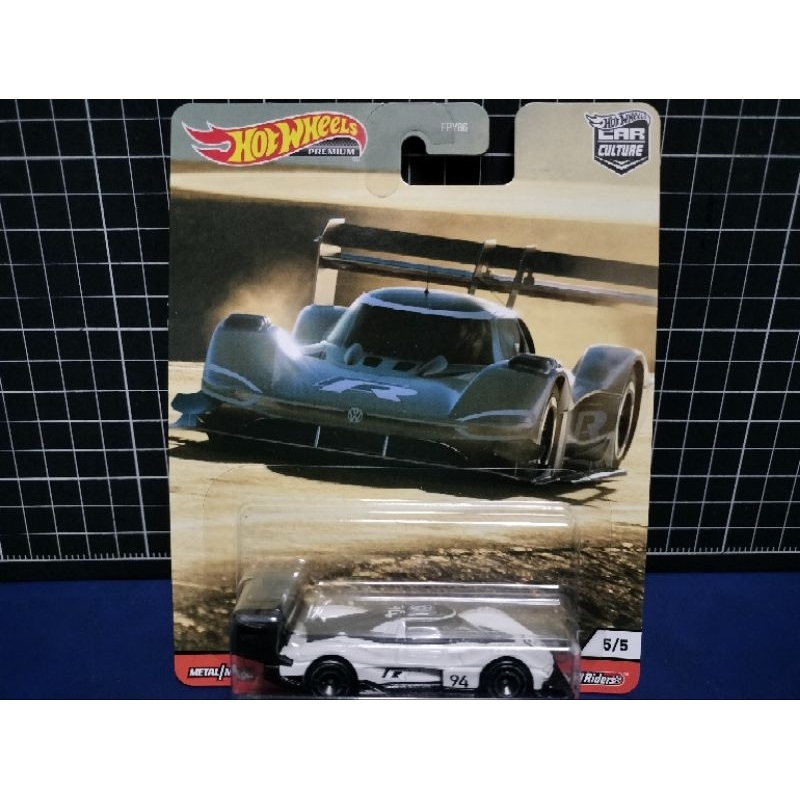 Hot Wheels 風火輪 汽車文化 福斯Volkswagen ID R 賽車 膠胎精裝版 蝦皮購物