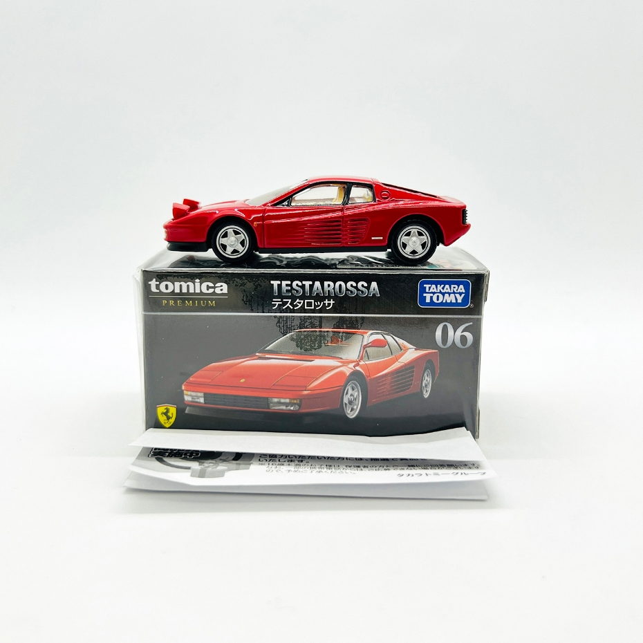 現貨TOMICA PREMIUM 黑盒 TP NO 06 6 法拉利 Ferrari TESTAROSSA 拆封品 蝦皮購物