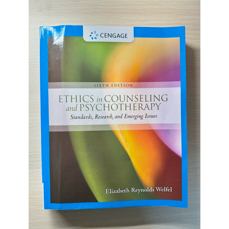 Ethics in counseling and psychotherapy standards 6ed 蝦皮購物